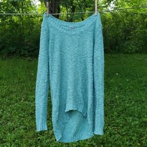 Oversize high-low sweater